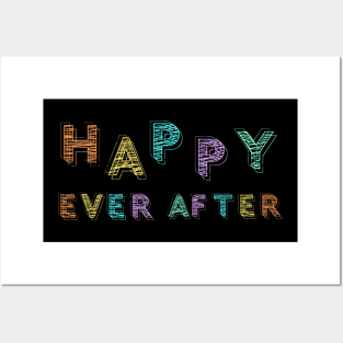 happy ever after Posters and Art